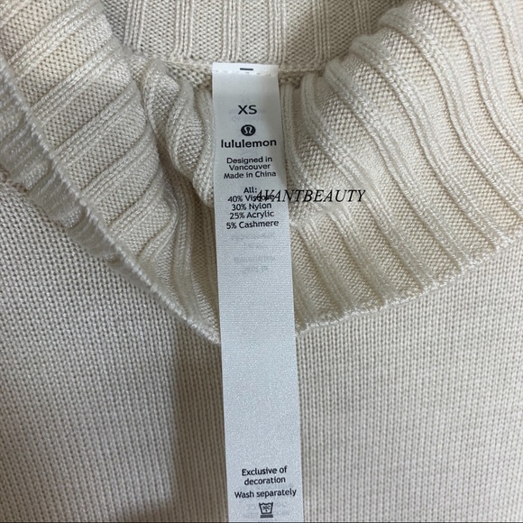 🔸 Lululemon softer still dress LTIV IVORY light - Picture 6 of 12